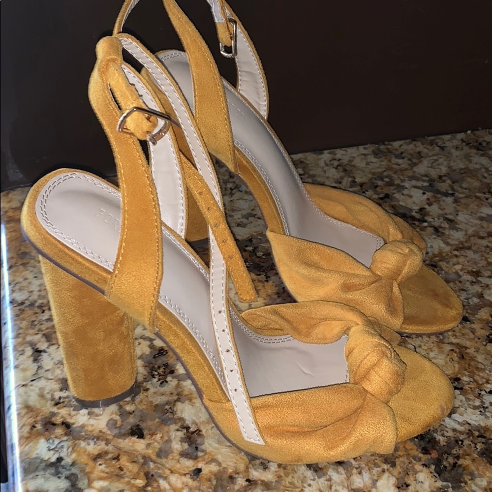 4 1/2” Forever 21 Stack Heel